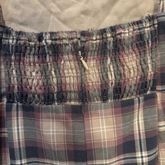 Aeropostale Plaid Scoop-Neck Slim Dress - NWT - Size Large - Picture 7 of 8